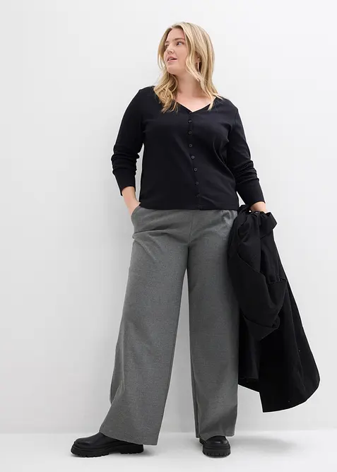 Heavy Jersey Shirtjacke aus reiner Bio-Baumwolle, bonprix