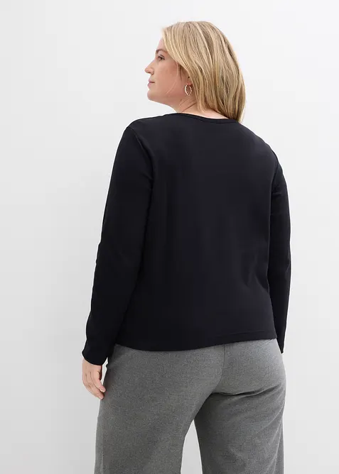 Heavy Jersey Shirtjacke aus reiner Bio-Baumwolle, bonprix