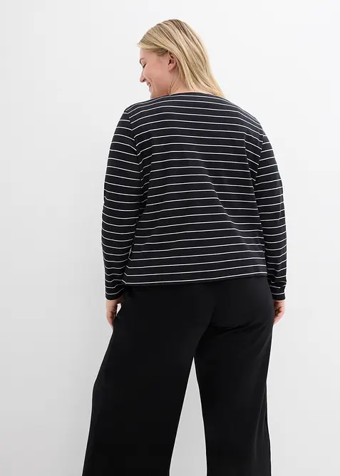 Heavy Jersey Shirtjacke aus reiner Bio-Baumwolle, bonprix