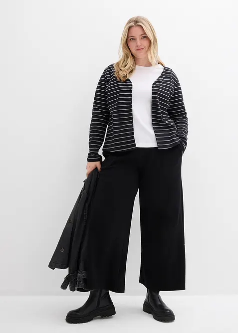 Heavy Jersey Shirtjacke aus reiner Bio-Baumwolle, bonprix