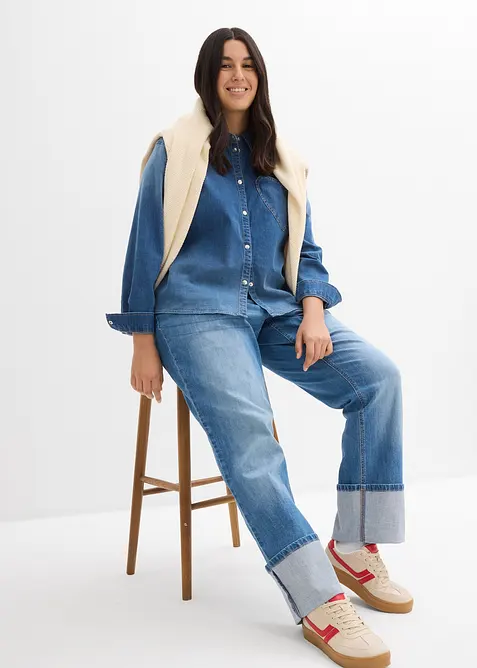 Chemise en jean, bonprix