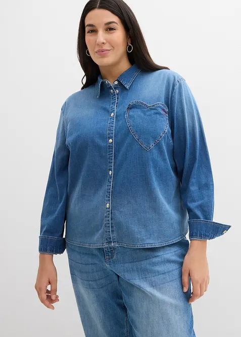 Chemise en jean, bonprix