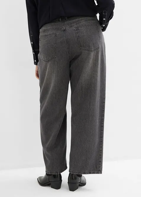 Wide-Leg-Jeans High Waist, bonprix