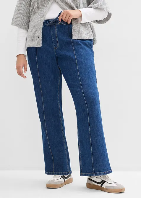 Bootcut-Jeans Mid Waist, Bequembund, bonprix
