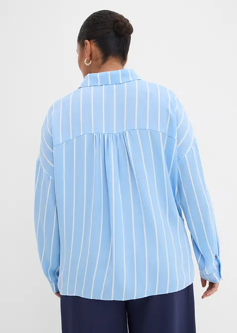 Chemisier en satin fluide, bonprix