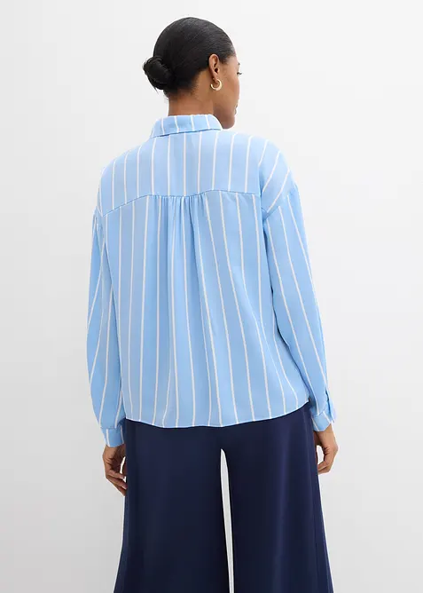 Chemisier en satin fluide, bonprix