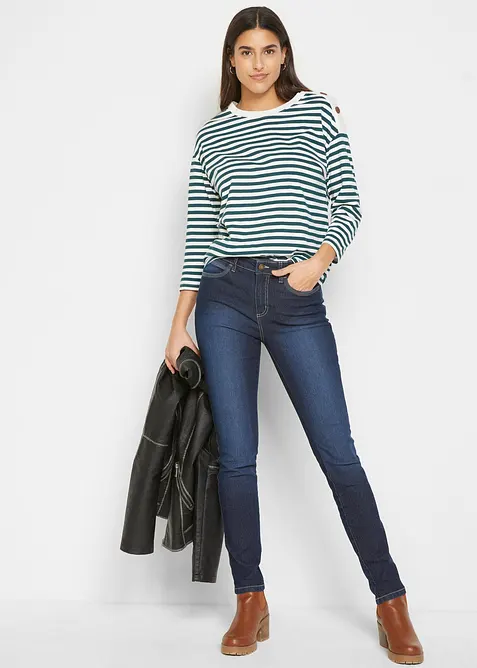 Skinny-Jeans Mid Waist, Stretch, bonprix