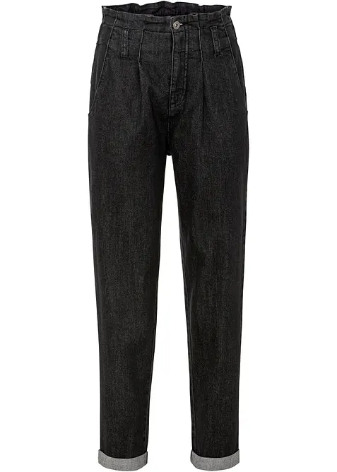 Jean mom extensible, taille haute, bonprix