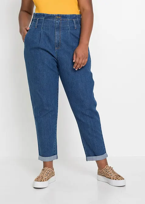 Mom-Jeans, High Waist, Stretch, bonprix