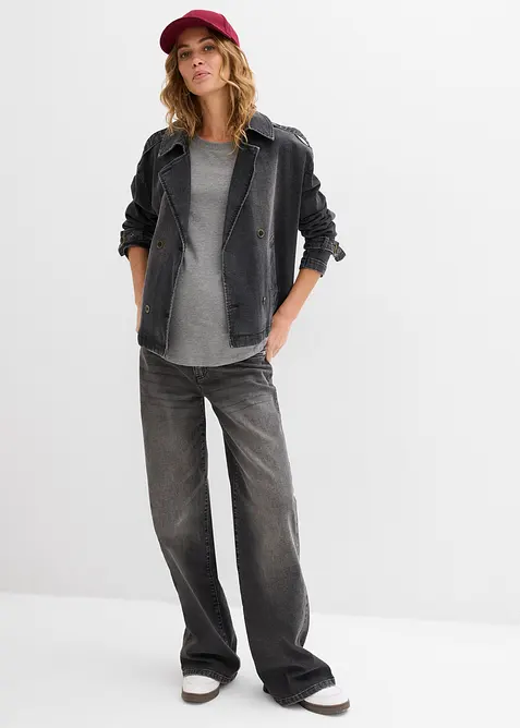 Umstandsshirts mit diskreter Stillfunktion mit Bio-Baumwolle (2er Pack), bonprix