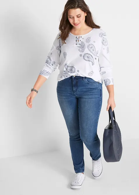 Slim Jeans High Waist, Shaping, bonprix