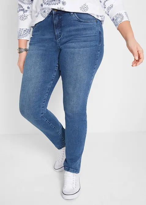 Slim Jeans High Waist, Shaping, bonprix