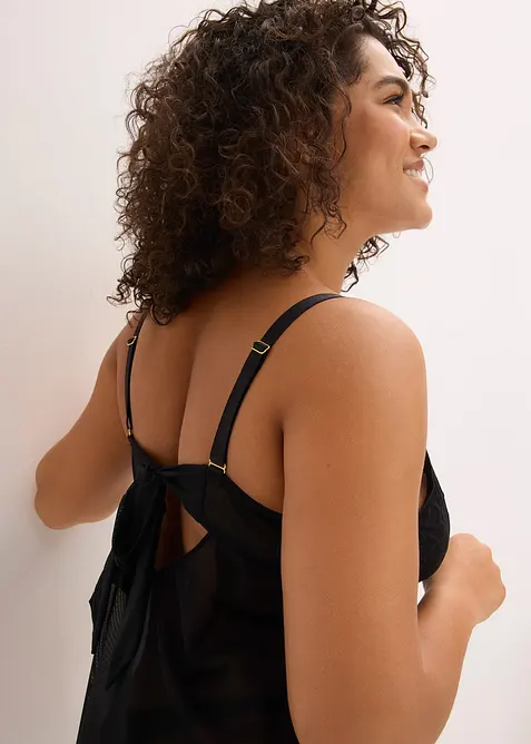 Neglig&eacute; ohne B&uuml;gel mit Herzchenspitze, bonprix