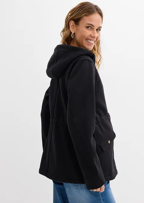 3-in-1 Sweatjacke f&uuml;r die Schwangerschaft und danach mit Babyeinsatz, bonprix
