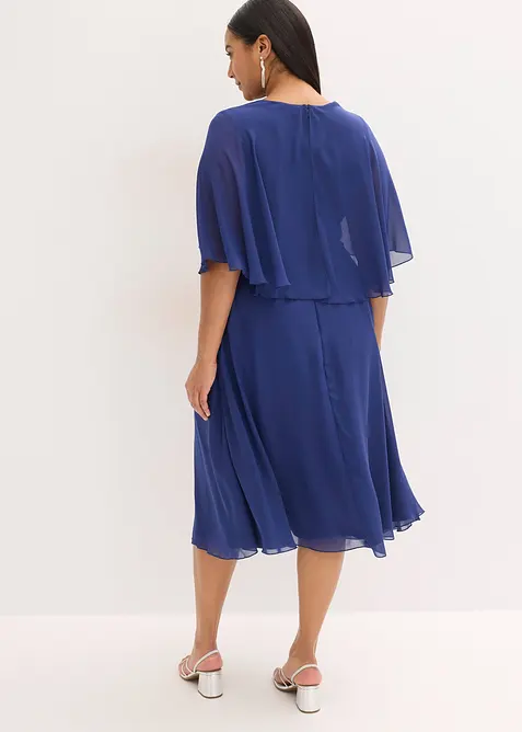 Chiffonkleid mit Strassstein-Applikation, bonprix