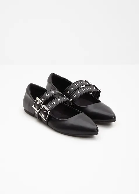 Ballerines &agrave; brides et premi&egrave;re rembourr&eacute;e, bonprix