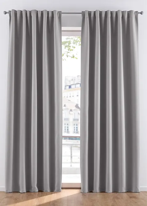 Abdunkelnder Vorhang, in vielen Gr&ouml;&szlig;en (1er Pack), bonprix