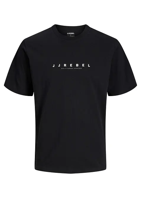 JJ REBEL T-Shirt aus reiner Baumwolle, Loose Fit, JJ REBEL