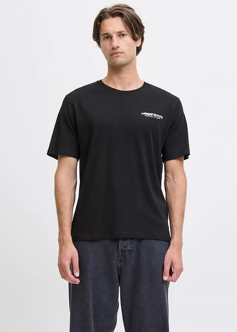 JJ REBEL T-Shirt aus reiner Baumwolle, Loose Fit, JJ REBEL