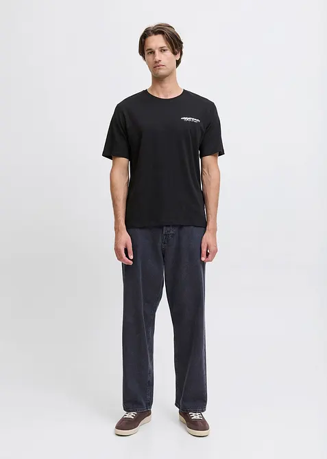 JJ REBEL T-Shirt aus reiner Baumwolle, Loose Fit, JJ REBEL