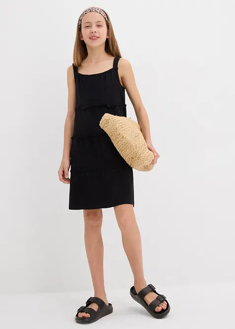 Tr&auml;gerkleid aus reiner Bio-Baumwolle, bonprix