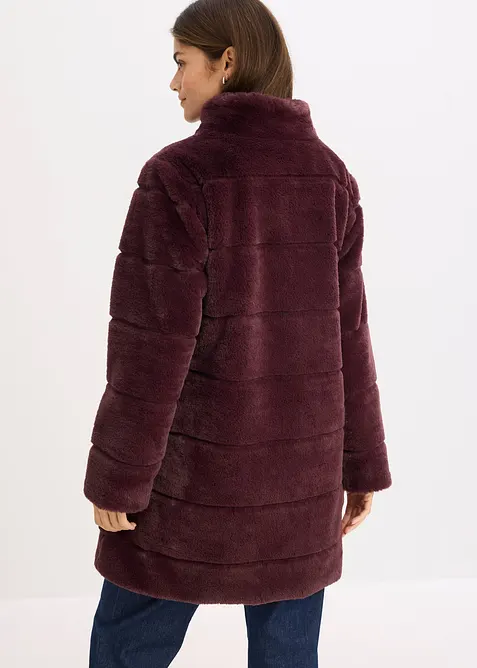 Manteau en tissu peluche, bonprix