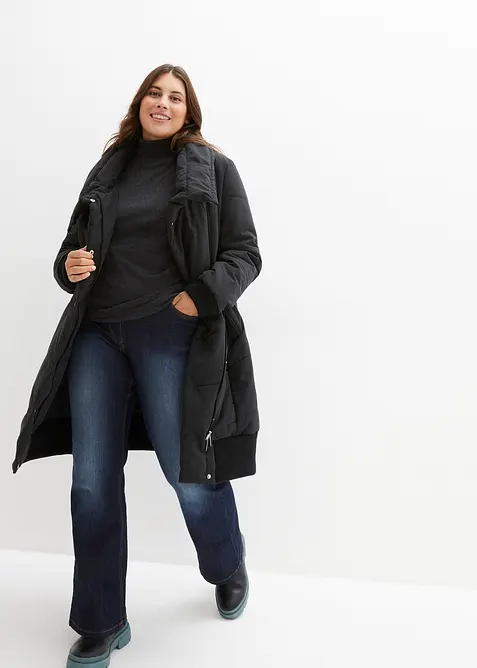 Bootcut Jeans Mid Waist, Stretch, bonprix