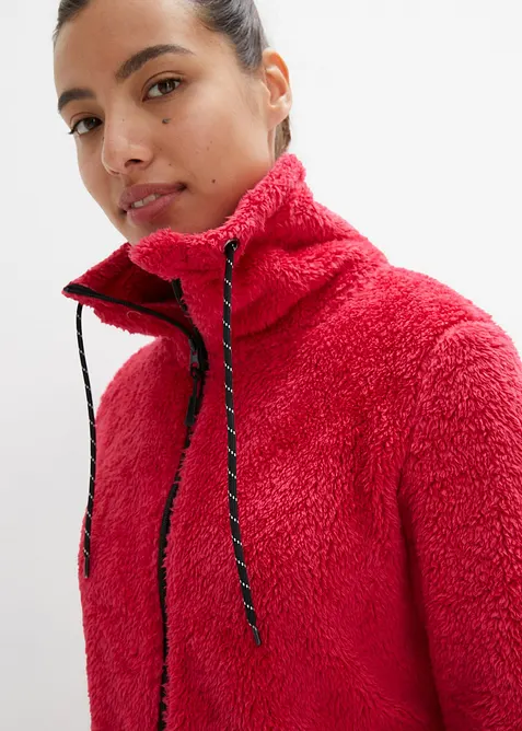 Teddy-Fleece Jacke, bonprix