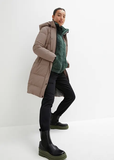 Teddy-Fleece Jacke, bonprix