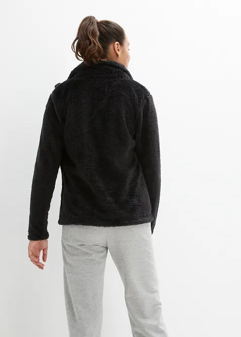 Teddy-Fleece Jacke, bonprix
