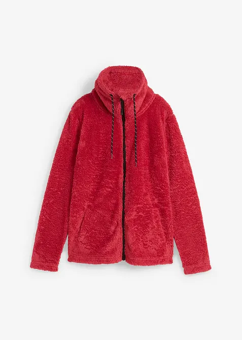 Teddy-Fleece Jacke, bonprix