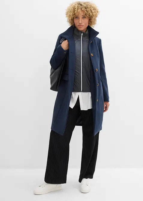 Wintermantel, 2in1 Optik, bonprix