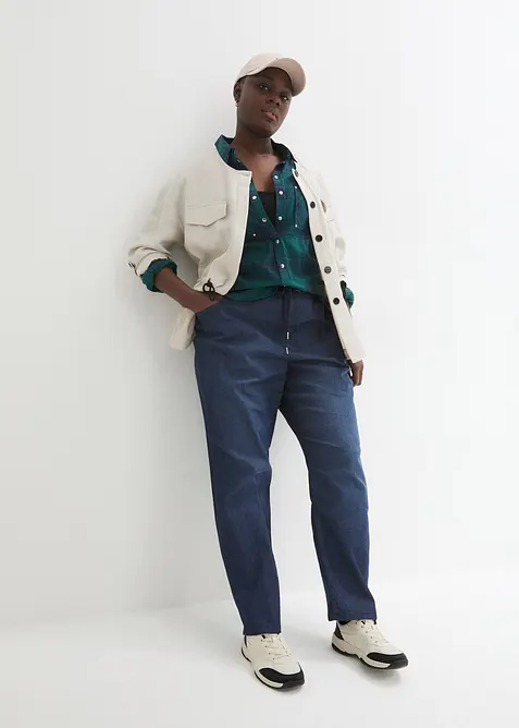 Jeans jogger, coupe droite, bonprix