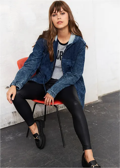 Parka en jean l&eacute;g&egrave;re, bonprix