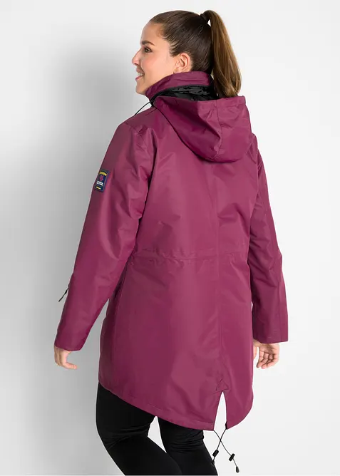 Parka de mi-saison imperm&eacute;able &agrave; capuche, style 2-en-1, bonprix