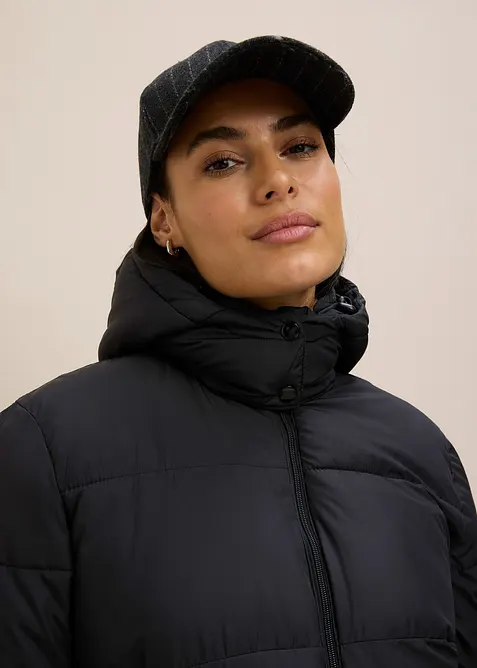 Doudoune longue d&eacute;perlante, bonprix