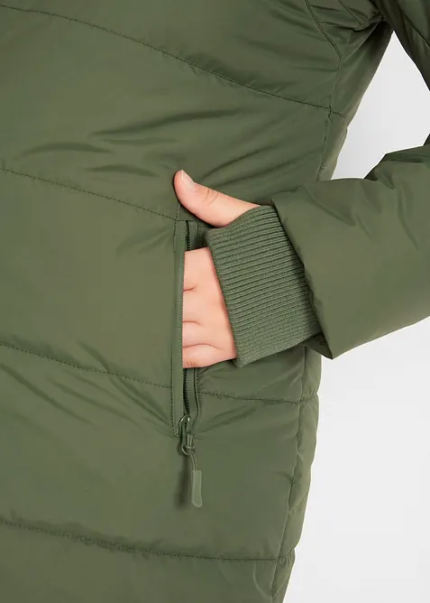 Longue doudoune d&eacute;perlante, bonprix