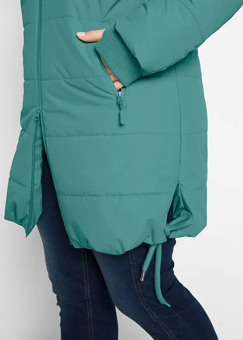 Longue doudoune d&eacute;perlante, bonprix