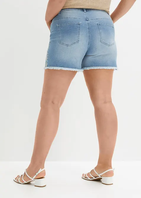 Short en jean, taille mi-haute, bonprix