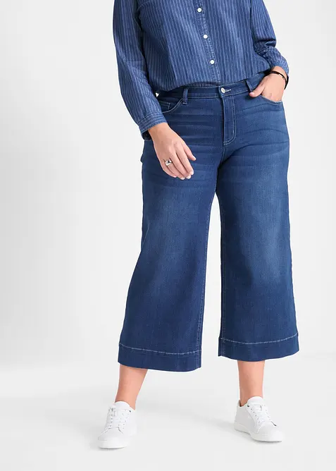 7/8 Ultra-Soft-Jeans, Culotte, bonprix