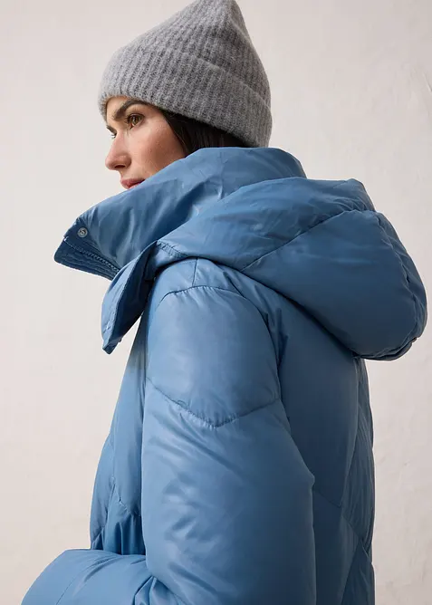 Doudoune longue d&eacute;perlante, bonprix