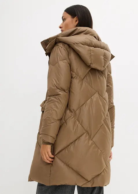 Doudoune longue d&eacute;perlante, bonprix