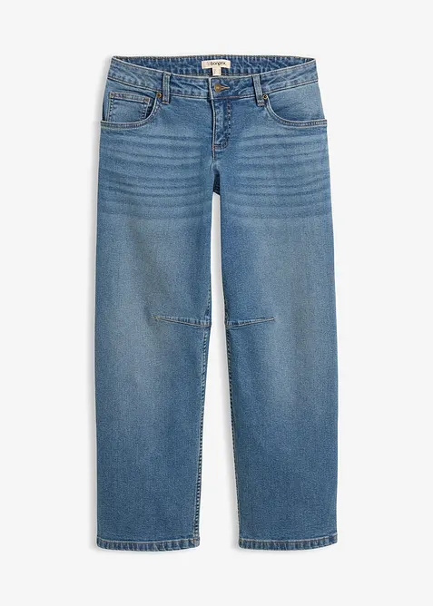 Barrel-Jeans, Mid Waist, bonprix