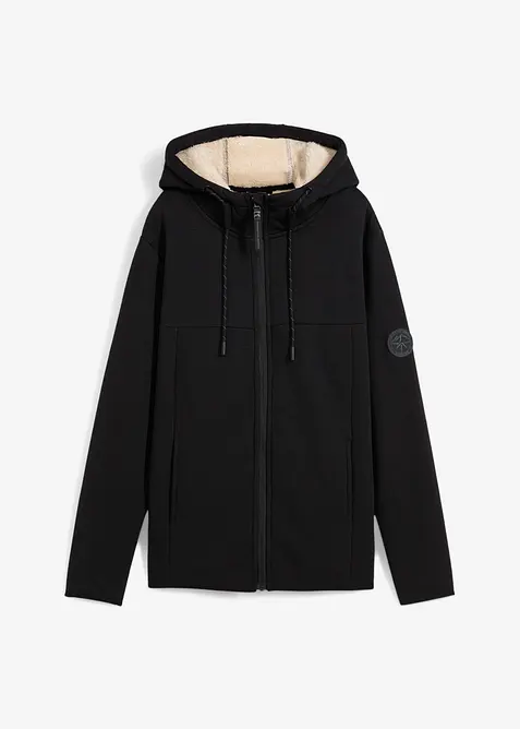 Teddy-Fleece Jacke, bonprix