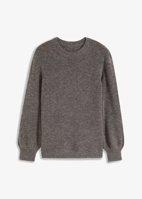 Pullover mit Ballon&auml;rmeln, bonprix