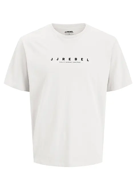 JJ REBEL T-Shirt aus reiner Baumwolle, Loose Fit, JJ REBEL