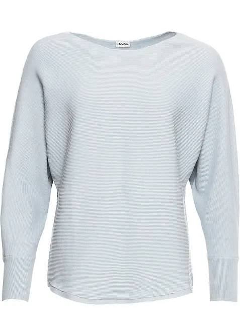 Pull oversize c&ocirc;tel&eacute;, bonprix