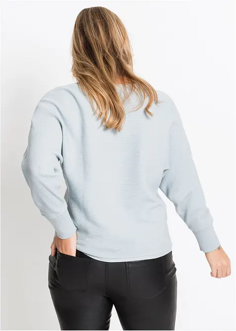 Pull oversize c&ocirc;tel&eacute;, bonprix