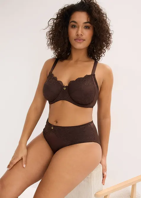 Slip maxi &agrave; d&eacute;tails brillants, bonprix