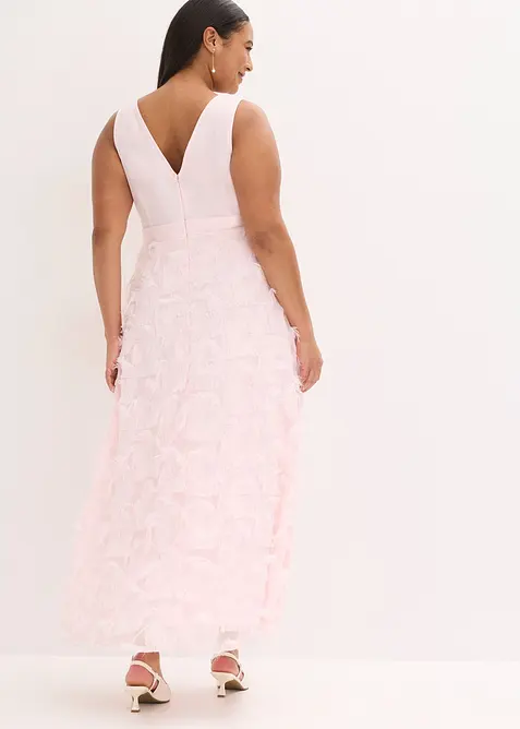 Abendkleid mit Wimpern-Detail, bonprix